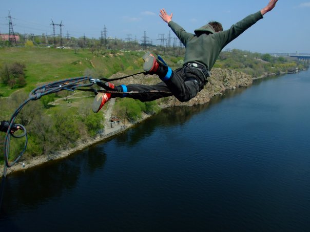 Аэрошютизм Rope-джампинг